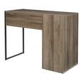 thumbnail image 4 of Pemberly Row Modern 40"W Desk in Engineered Wood Gray Oak Finish, 4 of 5
