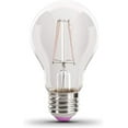 thumbnail image 2 of Feit Electric A19 (A19/TP/LED) Purple Filament LED 25W, A19 2.38" D x 4.44" H, 2 of 5