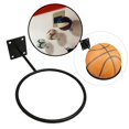 thumbnail image 4 of Metal Ball Holder Wall Mount Exercise Ball Display Rack for Volleyball Soccer Home Gyms Black, 4 of 9