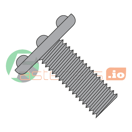 

10-32 x 5/8 Weld Screws / Nibs On Top of Head / Steel / Plain (Quantity: 3 000 pcs)