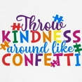 thumbnail image 3 of CafePress - Throw Kindness Around Like Confett Baseball Jersey - Kids Cotton Baseball Jersey, 3/4 Sleeve Shirt, 3 of 4