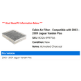 thumbnail image 2 of Cabin Air Filter - Compatible with 2003 - 2009 Jaguar Vanden Plas 2004 2005 2006 2007 2008, 2 of 2