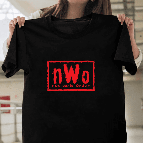 Wwe NWO Logo Retro Wrestling Vibe New World Order WCW Fan Merch Art V51319 Unisex T-Shirt, Size Up to 5XL