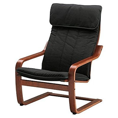 Ikea Poang Chair Armchair With Cushion Cover And Frame Walmart