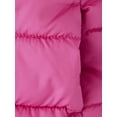 thumbnail image 3 of The Children's Place Toddler Girls Long Sleeve Hooded Puffer Jacket, Sizes 12M-5T, 3 of 4