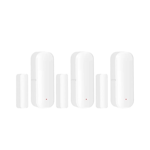Tuya Door Sensor Smart Zigbee Window Sensor Alarm Detector Independent Magnetic Sensor Work With Alexa