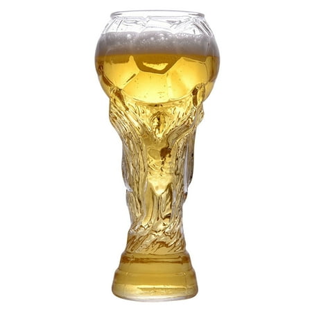 

Football Trophy Shaped Beers Mug Large Capacity Innovative Beers Glass For Home Bar Party ()
