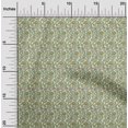 thumbnail image 2 of oneOone Viscose Chiffon Light Yellow Fabric Floral Sewing Material Print Fabric By The Yard 42 Inch Wide, 2 of 5