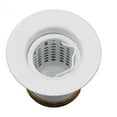 thumbnail image 6 of Westbrass Junior Bar and Laundry Sink Drain Assembly with Removable Strainer Basket, Powder Coat White, 6 of 7