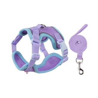 No-Pull Dog Harness With Handle - Soft Padded Paw Print Design, Adjustable For Large Dogs