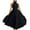 Black, variant on Mother of the Bride Dresses for Women Elegant Lace Midi Dress Flowy High Neck Sundress Empire Waist A-Line Dresses for Evening Pool Party