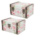 thumbnail image 4 of Jewelry Box, Exquisite Pattern Wooden Jewelry Box  For Living Room For, 4 of 8