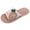 Pink, variant on NOKIO Women Slippers Cute Home Slippers Breathable Open Toe Slides Lightweight S𝗅ip On House Shoes Non-S𝗅ip Indoor Outdoor Sandals Comfortable Soft Sole Footwear
