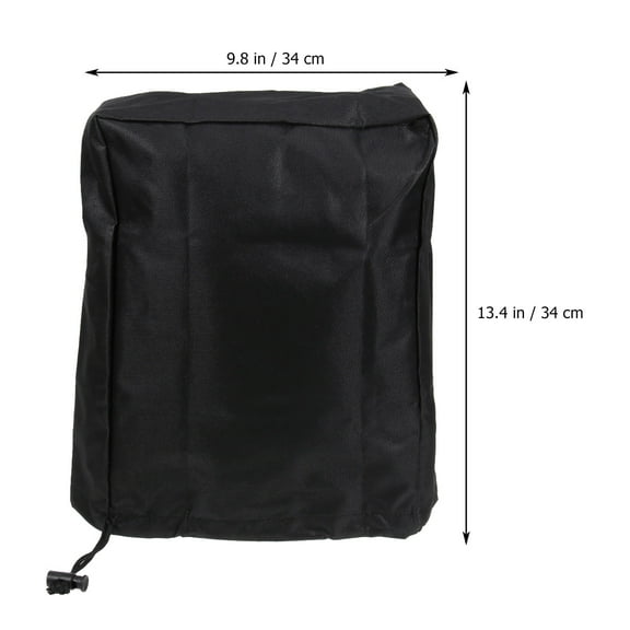 LEORX Waterproof Electric Jack Cover with Breathable Design Black 1Set