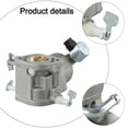 thumbnail image 3 of Mosiee Carburetor Replacement Kit For Intek Engine Mower Tractor 40N777 40N877, 3 of 9