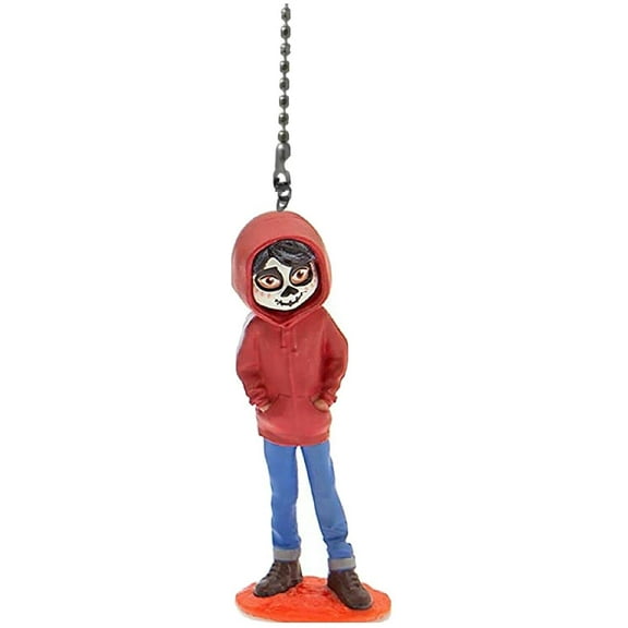 Coco Boy Miguel Rivera Day Of Dead Mask PVC Fan Light Lamp Pull Figure Figurine