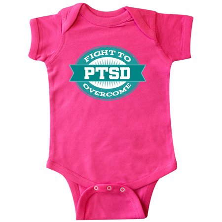 

Inktastic PTSD Awareness Fight Overcome Gift Baby Boy or Baby Girl Bodysuit