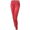 thumbnail image 1 of FashionOutfit Women's Basic Solid Full Length Yoga Pants, 1 of 3