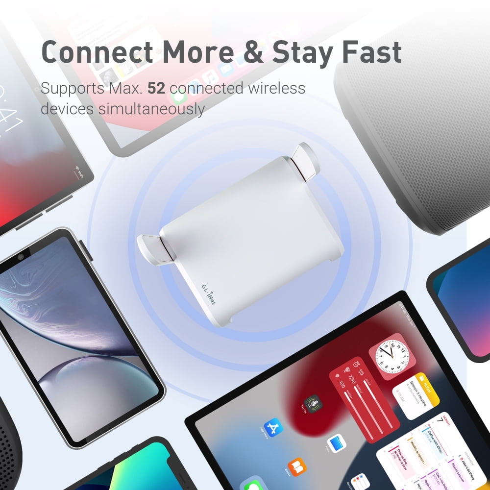 GL.iNet GL SFT1200 Dual-Band 1.2 Gbps Portable VPN Gigabit Router