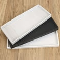 thumbnail image 4 of Deago Countertop and Vanity Tray - 12" Shatterproof Bathroom Tray, Flexible Silicone Soap Tray for Kitchen, Toilet Tank Tray, Bathroom Trays for Counter, Perfume Candle Key Valet Tray, 4 of 8