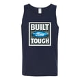 thumbnail image 2 of Wild Bobby, Ford Built Tough, Cars and Trucks, Men Graphic Tank Top, Navy, X-Large, 2 of 4