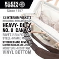 thumbnail image 2 of Bolsa para herramientas Klein Tools 5102-16SP Deluxe Canvas 16", 2 of 9
