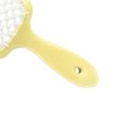 thumbnail image 2 of Peine De Peluquería Peine de peluquería para desenredar hueco, peines de placa para cuero cabelludo húmedo y seco (amarillo) Ygjytge Cuidado Belleza, 2 of 3