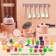 thumbnail image 2 of Kitchen Playset Bruvoalon, 56 unidades, utensilios de cocina y juguetes para frutas, 2 of 9