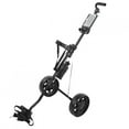 thumbnail image 3 of ANGGREK Chariot de Golf, Équipement de Golf, Chariot de Golf Pliable Multifonctionnel 2 Roues Chariot à Pousser Tirer Équipement de Parcours, 3 of 8