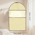 thumbnail image 4 of Unique Bargains 3 Pcs Dustproof Perspective Garment Bag for Closet  Beige 39.37"x23.62", 4 of 6