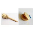 thumbnail image 1 of 4 Pcs Roulettes en Bois Instrument de Percussion Portable Roulettes Débutants Instruments de Musique, 1 of 3