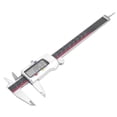 thumbnail image 3 of Calibrador a vernier de acero inoxidable con pantalla digital electrónica de 0 a 160 mm para diámetro interior/exterior, 3 of 8