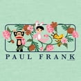 thumbnail image 2 of Girl's Paul Frank Julius the Monkey and Bunny Girl Flower Scene  Graphic Tee Mint Small, 2 of 4
