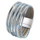 thumbnail image 1 of Pulsera para mujer Premium Fashion Fácil de usar Regalo con cierre magnético Versátil Azul claro, 1 of 9