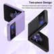 thumbnail image 3 of Funda protectora para teléfono compatible con Samsung Galaxy Z Flip 3 Slim Case Hard PC Funda a Abanopi Cubierta protectora, 3 of 7
