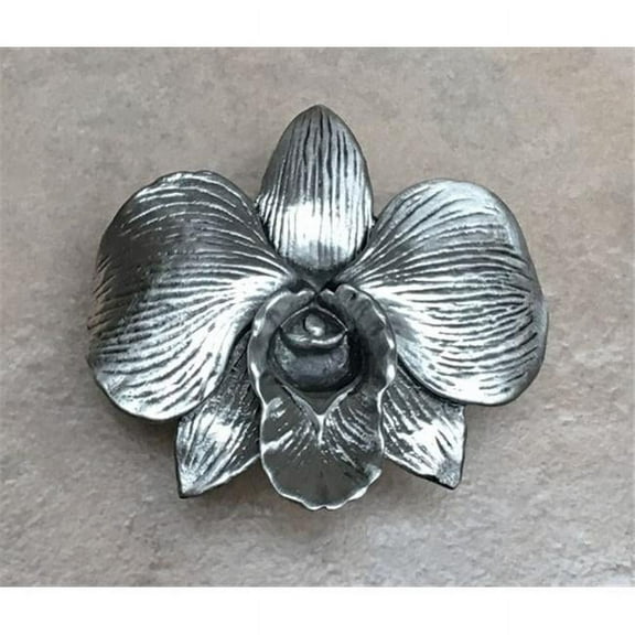 DArtefax DHK47-BRZ Large Orchid Knob- Antique Bronze