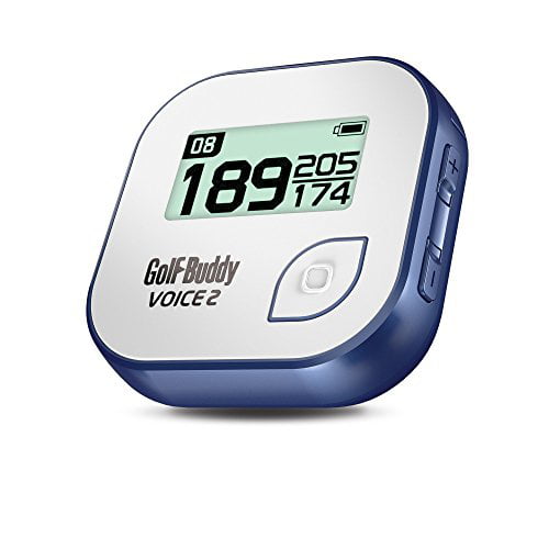 Golf Buddy Voice 2 Talking GPS Range Finder Rechargable Watch Clip 