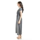 thumbnail image 2 of Vestido largo manga volantes Roman Fashion /Juvenil, 9940-SO (Gris) gris M, 2 of 5