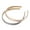 Champagne, Purple, variant on CoCoMangos 2 Pcs Solid Simple Satin Headbands, Fashion Hair Hoop for Women, Anti Slip Hair Accessories, Pink, Yellow, 0.63" Wide