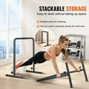 KFFKFF Dip Station, 440 lbs Load, Durable Dip Stand with Height Adjustment, Exercise Dip Bar Station for Home Gym, Stabilizing Parallette for Push Ups, Parallel Strength Training Equipment
