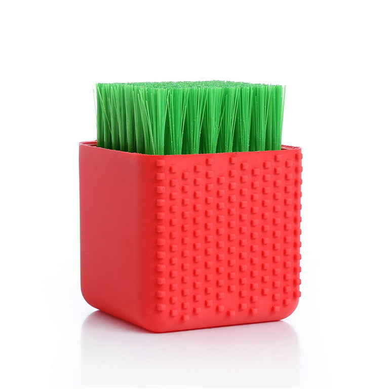 Tika Silicone Makeup Brush Cleaner Pad Washing Scrubber Board Cleaning Mat Hand Tool, Green