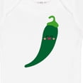 thumbnail image 4 of Inktastic Green Chili Pepper Kawaii Boys or Girls Baby Bodysuit, 4 of 5