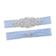 thumbnail image 2 of 2 uds nupciales de boda liga de pierna de encaje de flores muslo cinturón de encaje elástico liga de diamantes de imitación para, 2 of 7