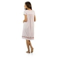 thumbnail image 3 of Casual Nights Women's Flowery Short Sleeve Nightgown, 3 of 4