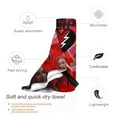 thumbnail image 4 of Descendants Beach Towels, Print Quick Dry Lightweight Absorbent Bath Towels, Ultra Soft Microfiber Swim Towel for Travel Beach Gym Camping Yoga Picnics Pool 27.5"X55", 4 of 8