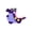 Purple, variant on Dog Snuffle Mat, Interactive Foraging Toy with Crinkle Paper & Slow Feeder Design, Indoor Outdoor Enrichment Puzzle for Small Medium Large Dogs Purple