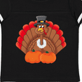 thumbnail image 4 of Inktastic Thanksgiving Turkey with Pumpkin Boys or Girls Toddler T-Shirt, 4 of 5