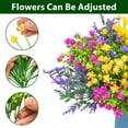thumbnail image 2 of 24 Bundles Artificial Flowers for Outdoors, Artificial Plants UV Resistant Fake Flowers Greenery Shrubs Plants for Decoration Outdoor Plants Hanging Planter Home Garden Decor, 2 of 5