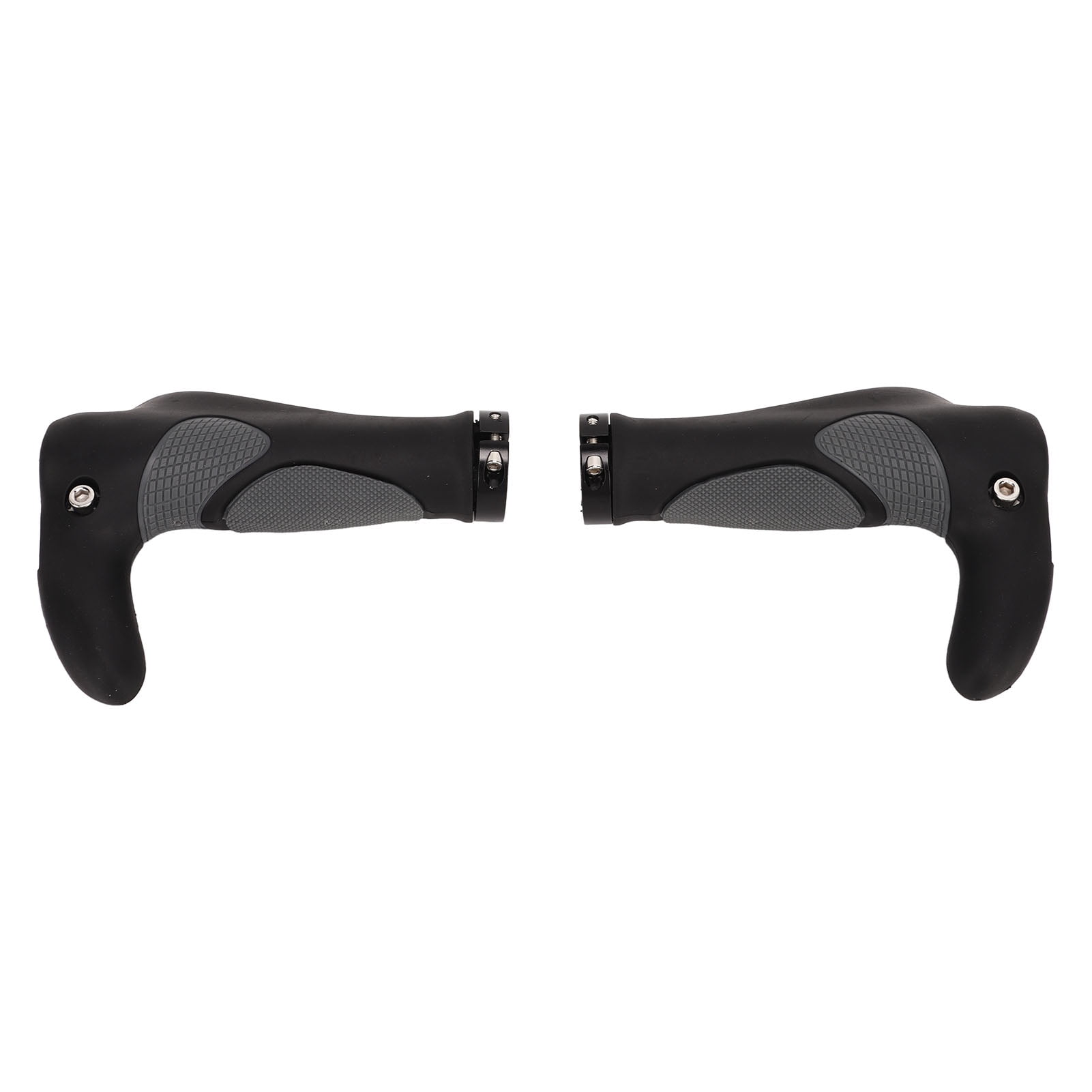 Poignées De Guidon VTT Corne De Bœuf – Ergonomiques, Antidérapantes, Alliage Alu + Plastique – Montage 22,2 Mm