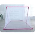 thumbnail image 4 of Tente en Filet Adulte Anti-Insectes, Rideau de Lit Portable, Tente de Camping Pliable, Auvent de Literie en Maille pour Camping et Maison, Lit Double, Rose, 4 of 8